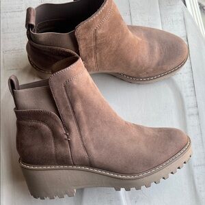 Dolce Vita Brown Ankle Booties